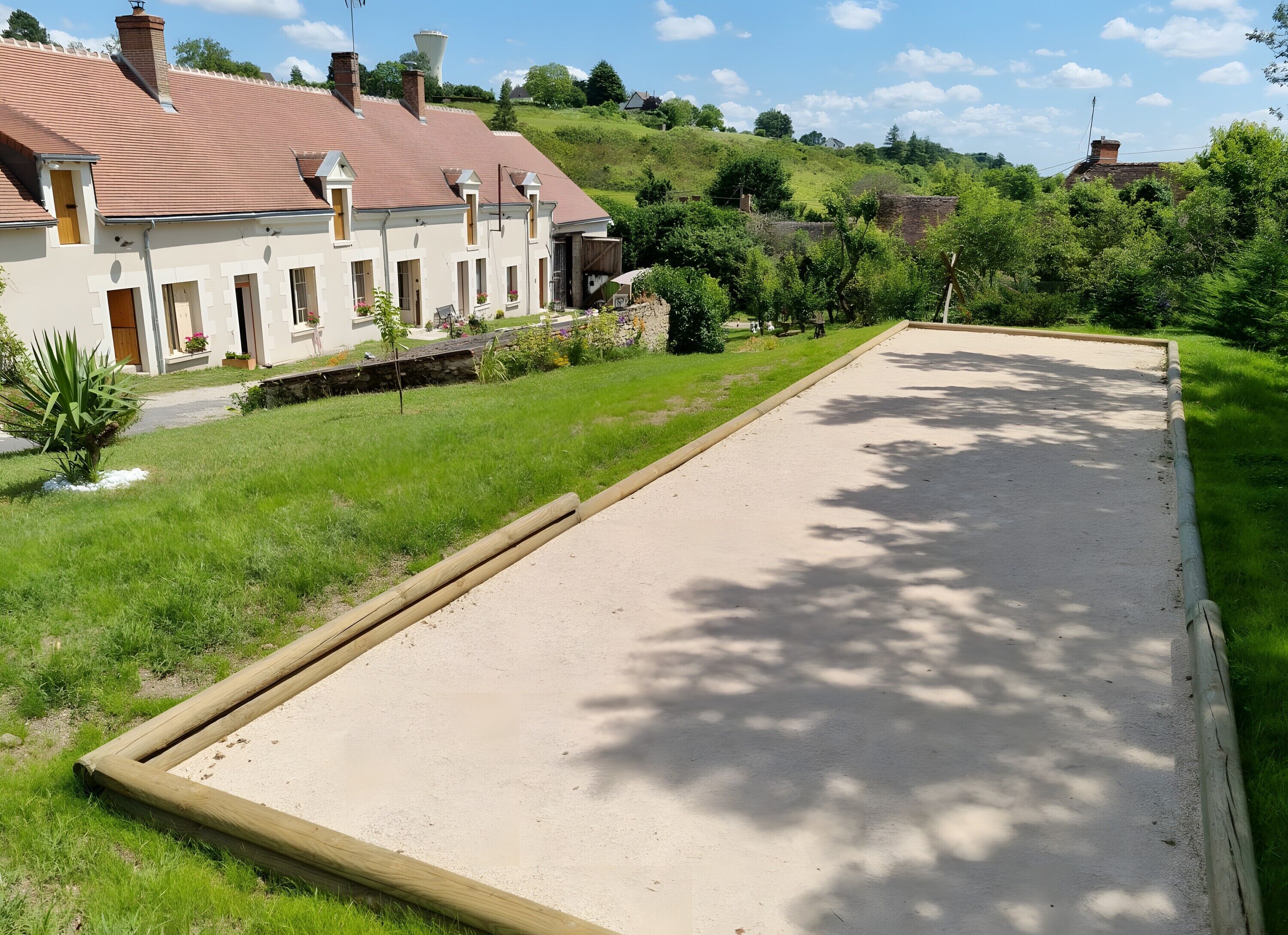 Enceinte de l’hébergement