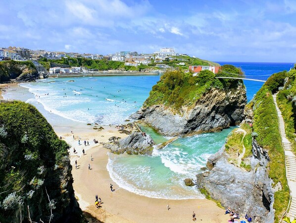 Beach - Countryside Converted Barn Near Newquay (Newquay)