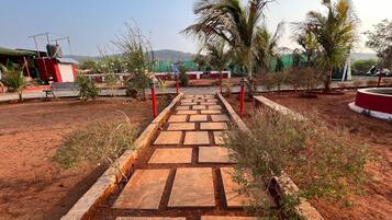 Enceinte de l’hébergement