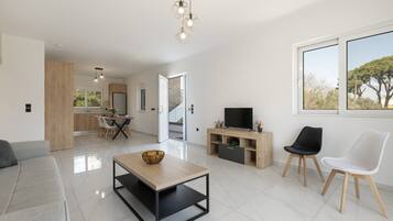 Fernseher, Tischtennisplatte