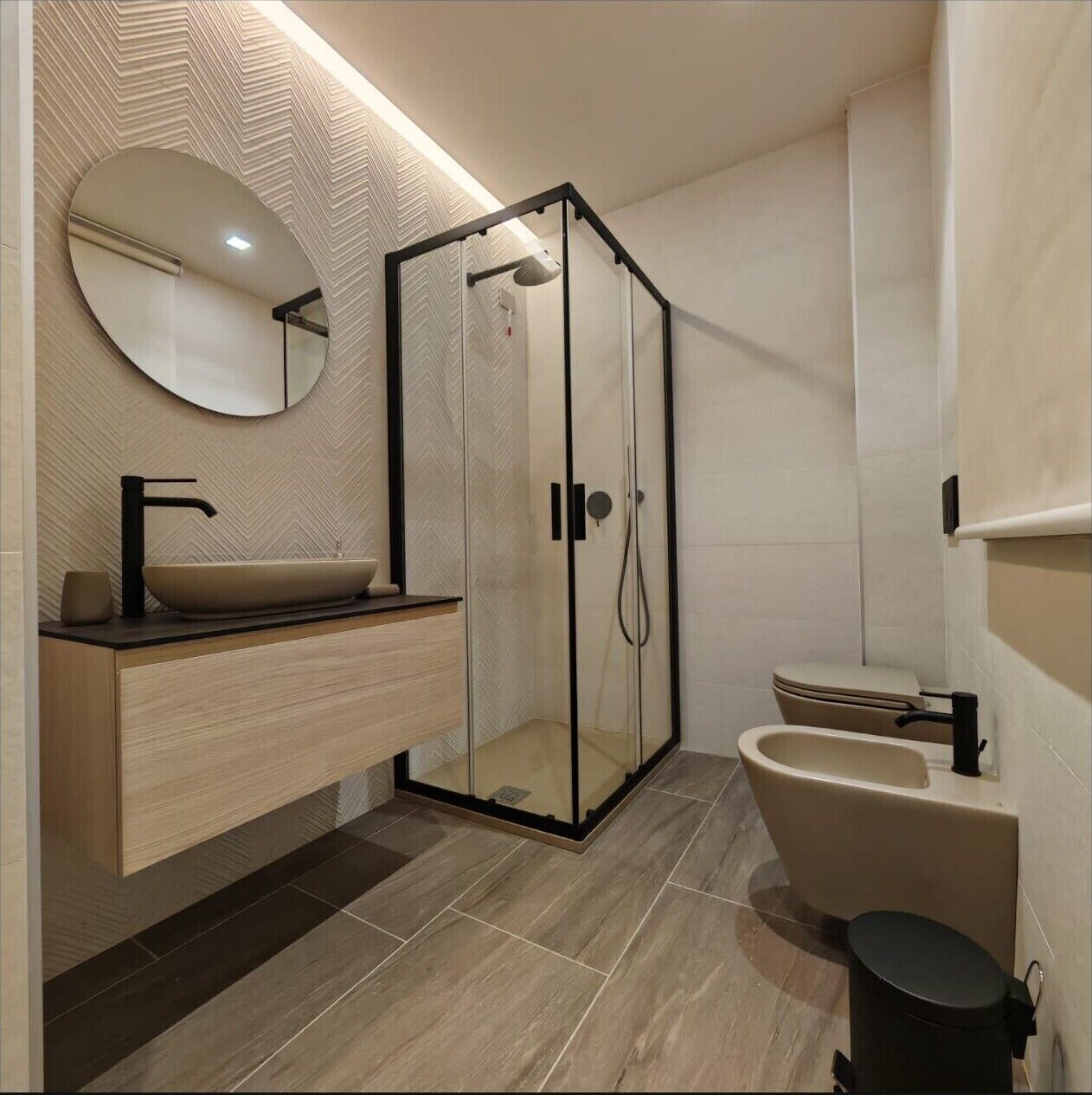 Deluxe-Apartment, Hügelblick | Badezimmer