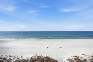 Aan het strand