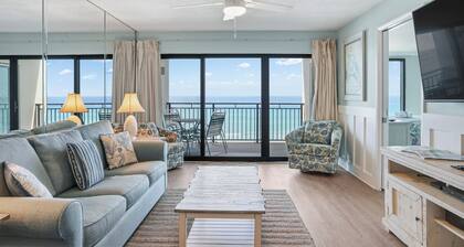 Oceanfront condo sleeps 8, open for summer!