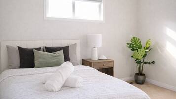 4 chambres, accès à Internet, literie fournie