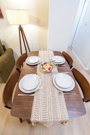 公寓, 2 间卧室, 吸烟房 | 用餐