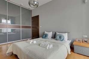 Deluxe Apartment | Iron/ironing board, free WiFi - Tobiasza by Browar Hevelius Apartments (Gdańsk)