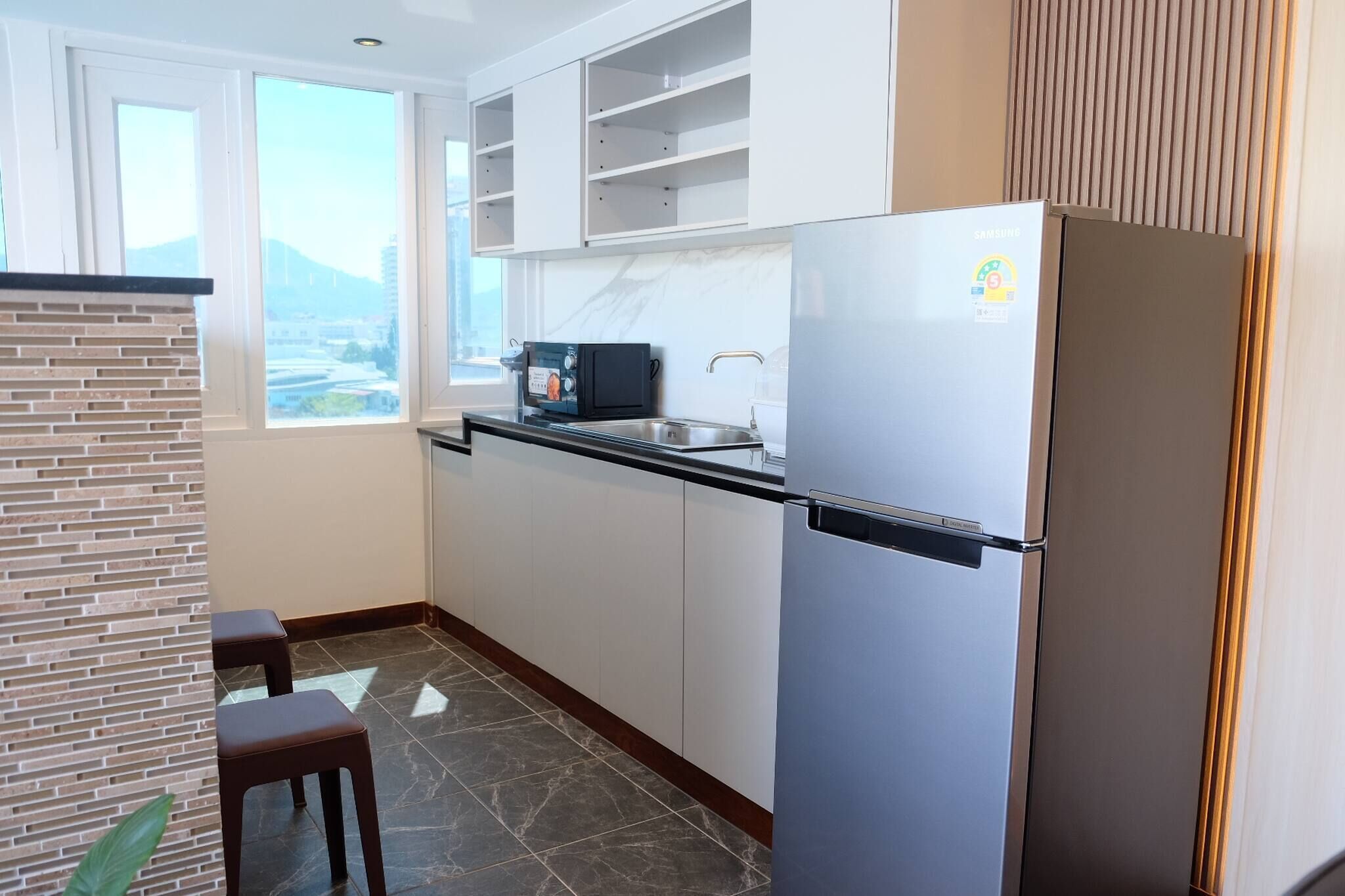 Departamento, 2 habitaciones, con acceso para personas discapacitadas, alberca privada | Cocina privada
