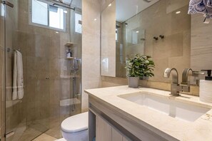 Douche, shampooing