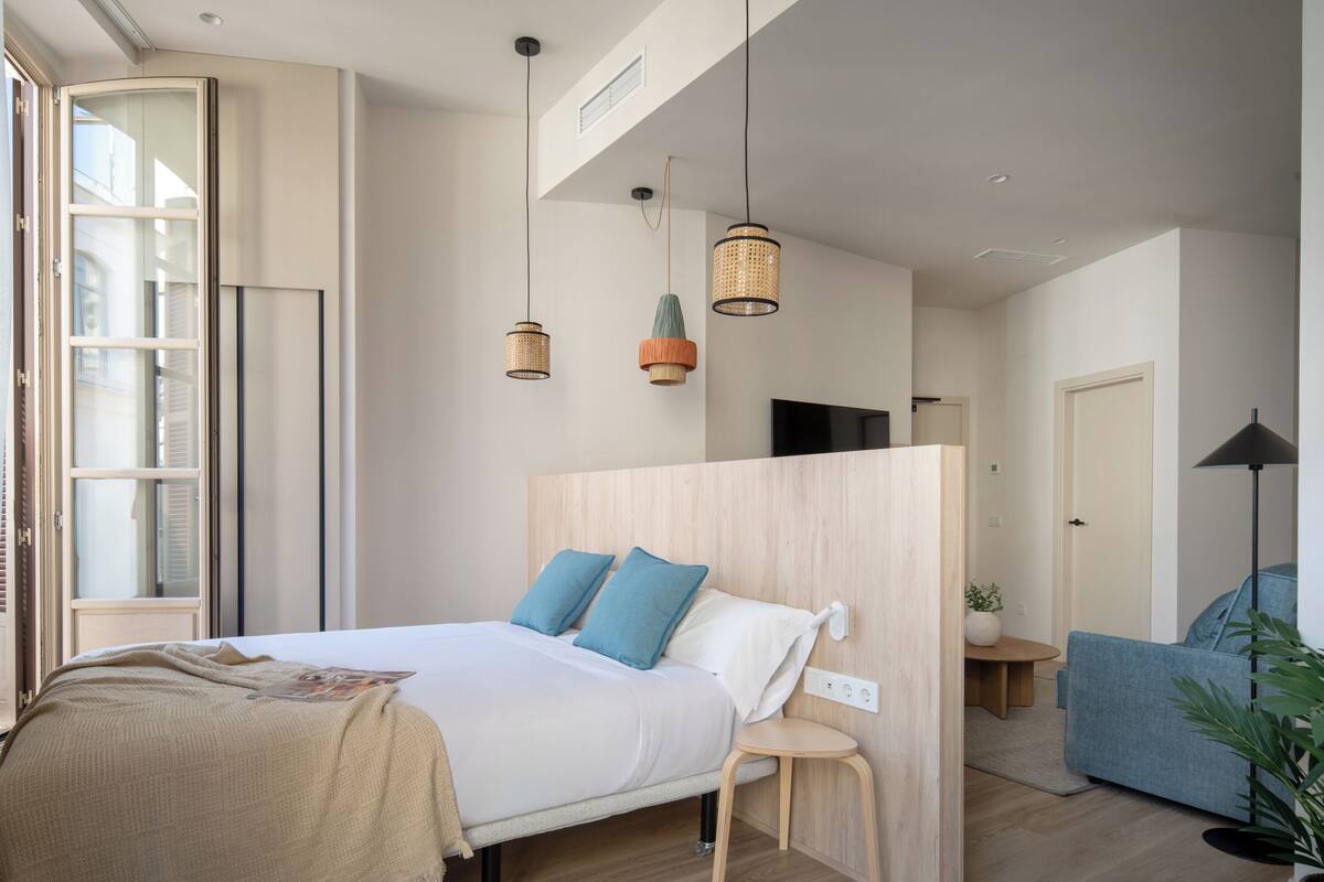 Studio, Balkon