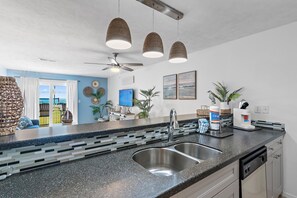 Condo, 1 Queen Bed with Sofa bed (Tradewinds Condominium #28- At the Be) | Private kitchen - Tradewinds Condominium #28- At the Beach! (Miramar Beach)
