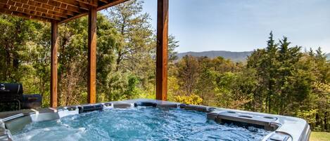 Bain à remous extérieur