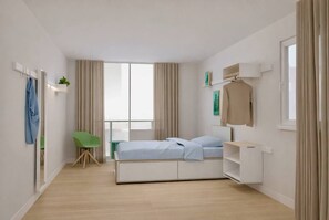 1 quarto, escrivaninha, Wi-Fi, roupa de cama