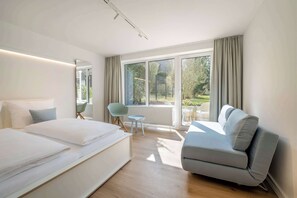 2 slaapkamers, een bureau, wifi, beddengoed