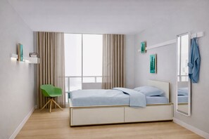 1 quarto, escrivaninha, Wi-Fi, roupa de cama