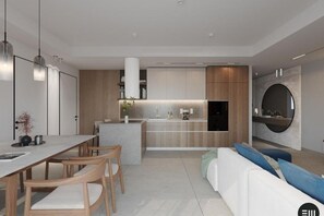 Interior - Two-Bedroom Apartment with Private Balcony Level 6, A (Marsalforn)