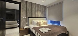 Appartement | Rideaux d’obscurcissement, système d’insonorisation