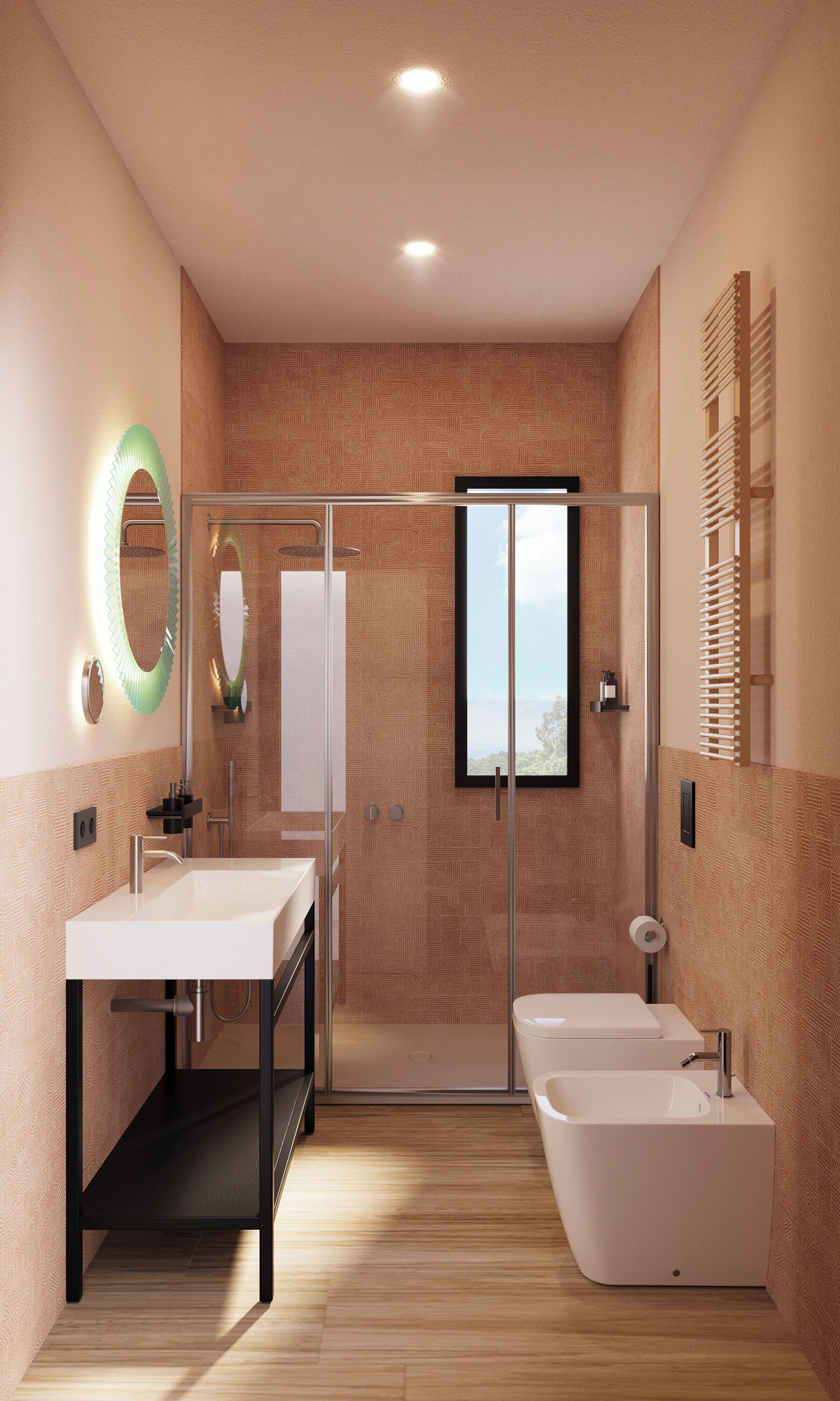 Suite, Balcony | Bathroom | Free toiletries, hair dryer, bidet, towels