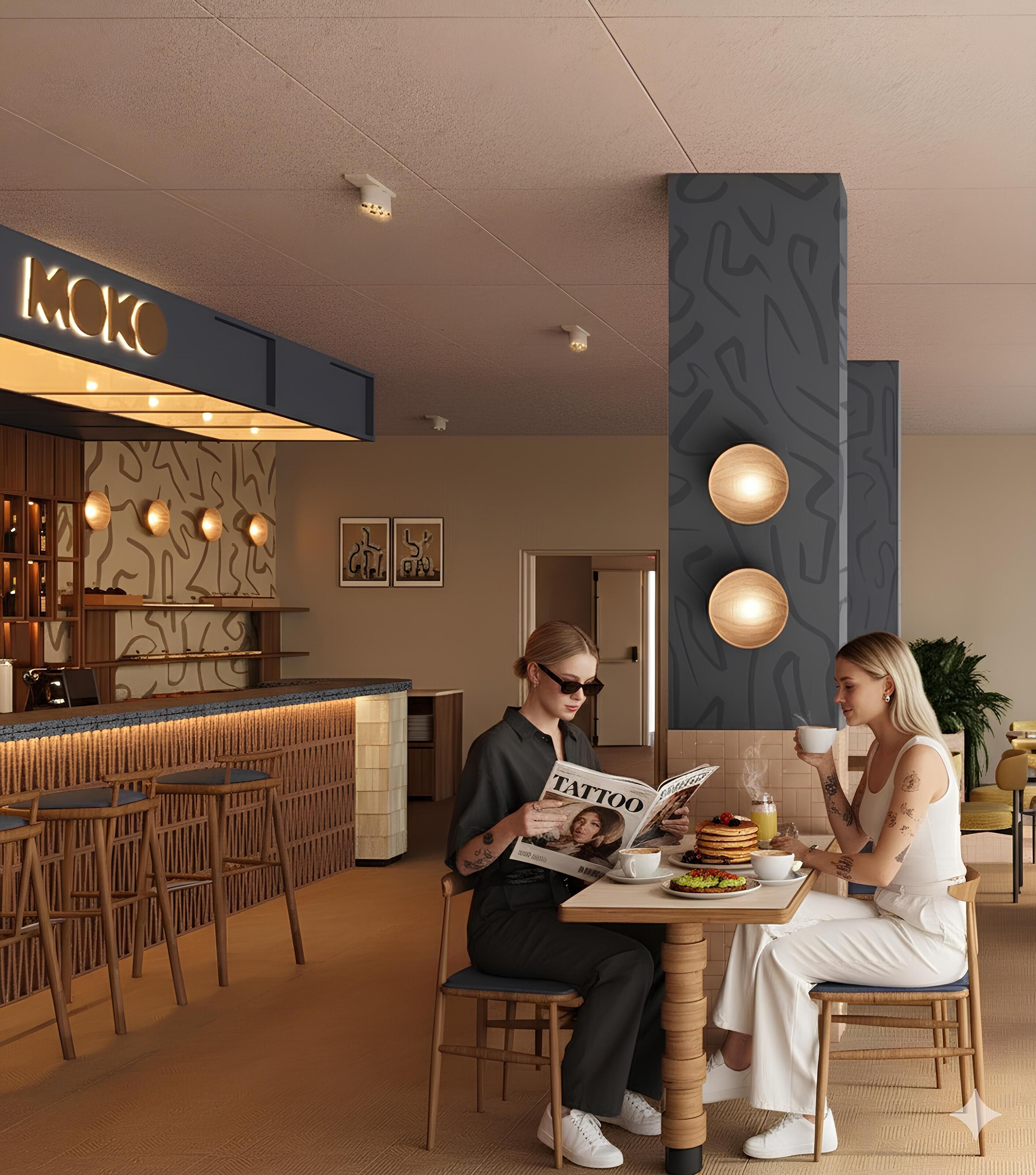 Kontinental frokost er inkludert hver dag