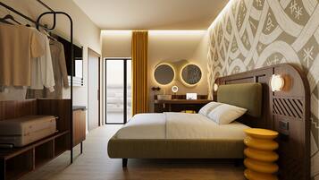 Ropa de cama hipoalergénica y minibar