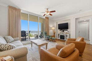 Condo, Multiple Beds (Indigo West 403) | Living area - Indigo West 403 (Pensacola)
