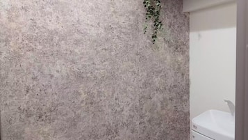 Towels, soap, toilet paper