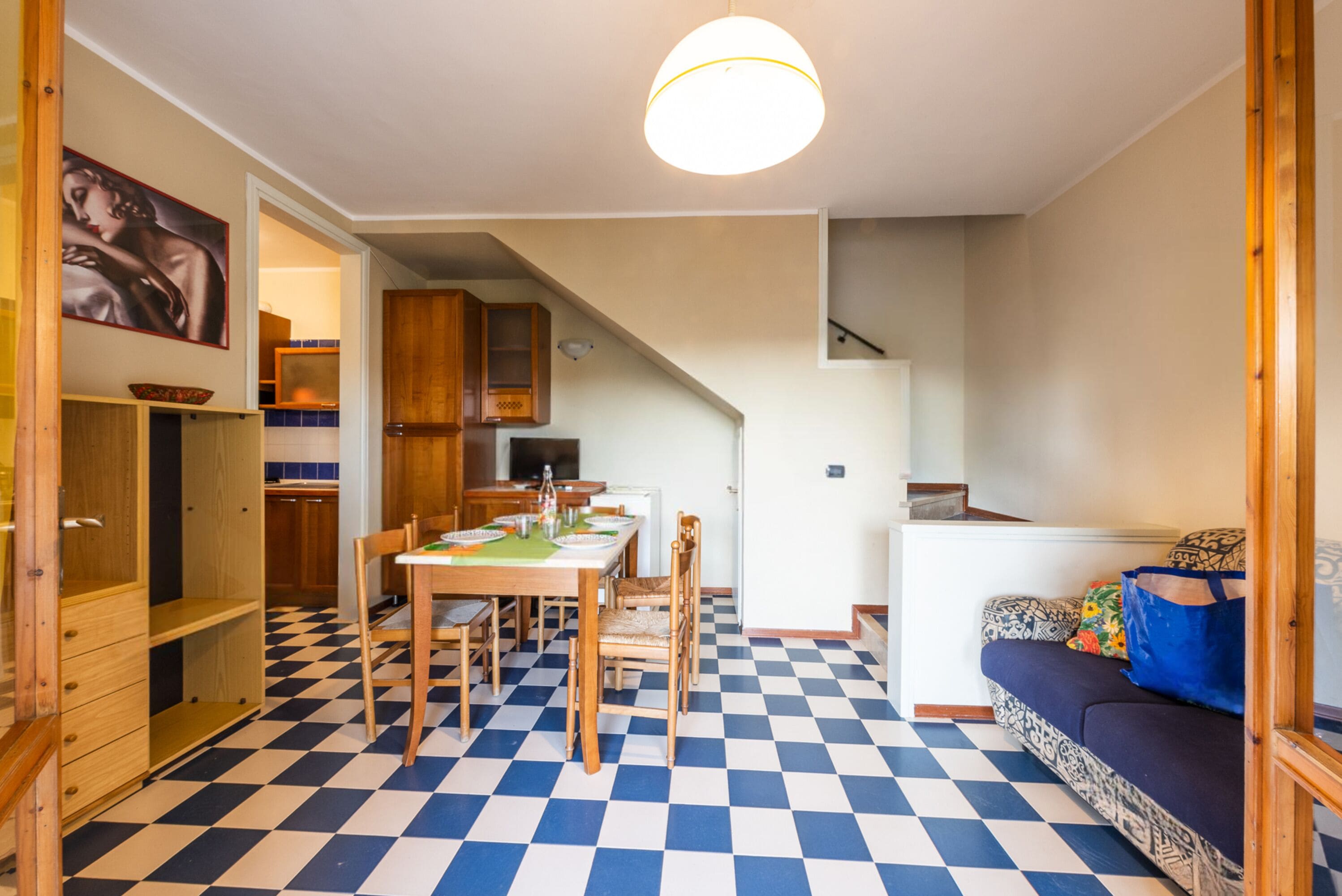 Appartamento, 3 camere da letto, balcone, vista giardino | Soggiorno