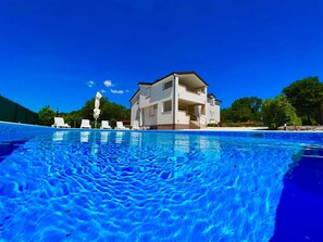 Pool - Family Villa Jelena for 12 + 2 guests with pool (Cista Provo)
