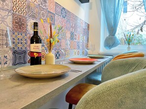 Dining - 'GoldPath' PassauCity I Central I OldTown I Balcony I Italy garden I WipuTV (Passau)
