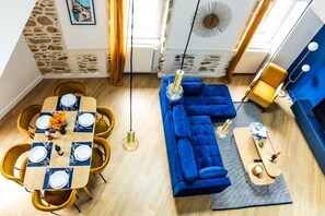 Dining - Grand duplex 100 m² downtown Quimper - 3 bedrooms - All on foot (Quimper)