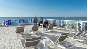 Terrace/patio - Cozy 2-bedroom condo with AC in amazing Myrtle Beach (Myrtle Beach)