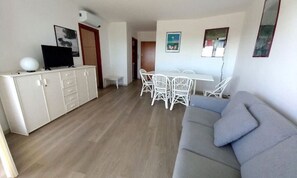 Apartment, 2 Bedrooms, Terrace, Ocean View | Living area - Spacious sea View Apartment (Lignano Sabbiadoro)