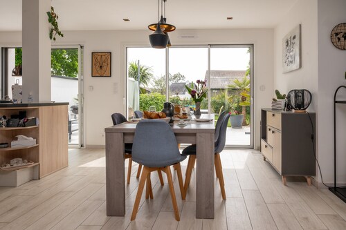 Chambre d’hôtes « Les Reflets du Golfe » avec jardin commun et Wi-Fi