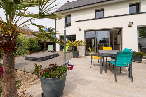Chambre d’hôtes « Le Murmure Des Îles » avec vue mer, jardin partagé et Wi-Fi