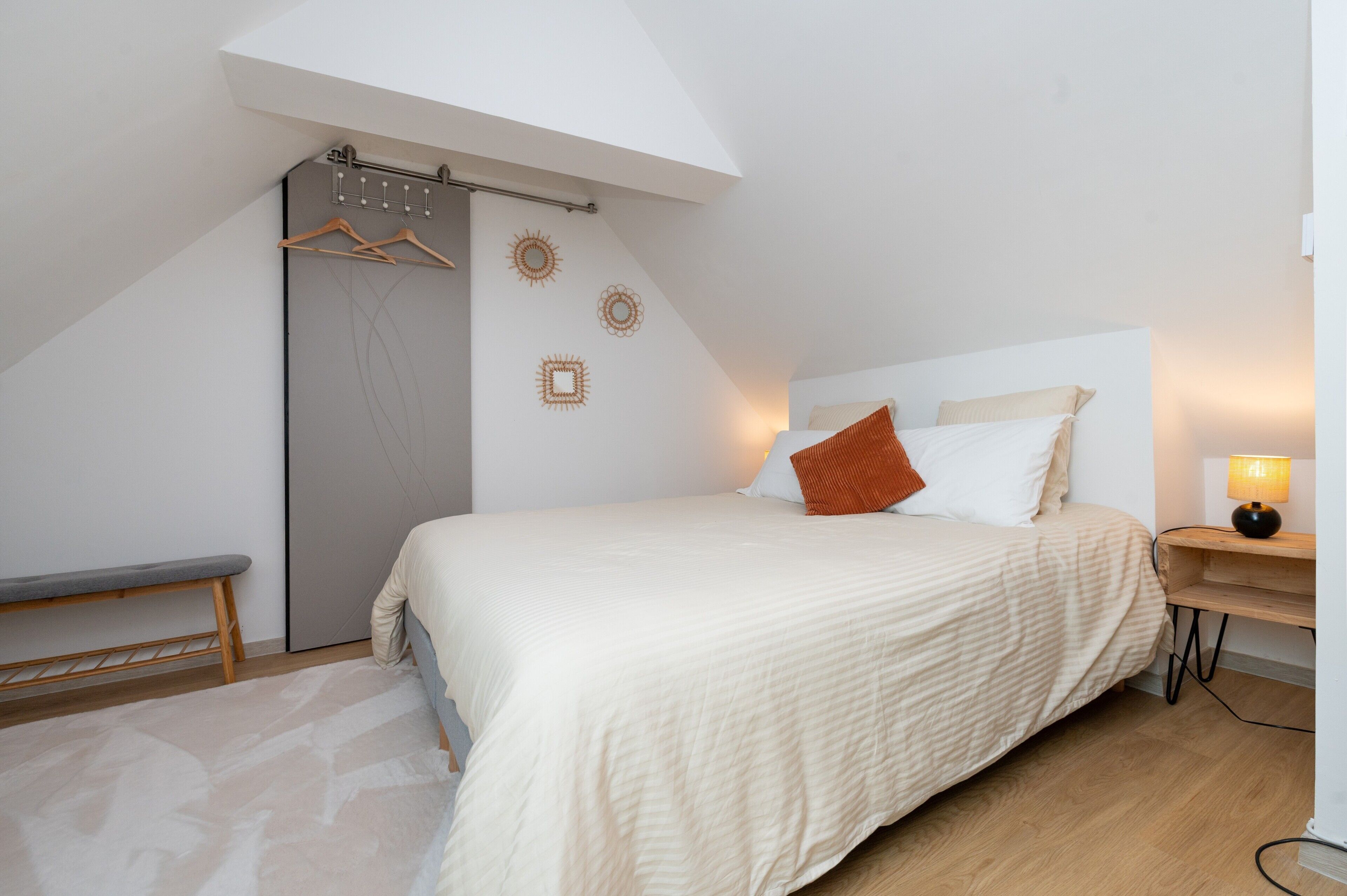 1 chambre, Wi-Fi, literie fournie