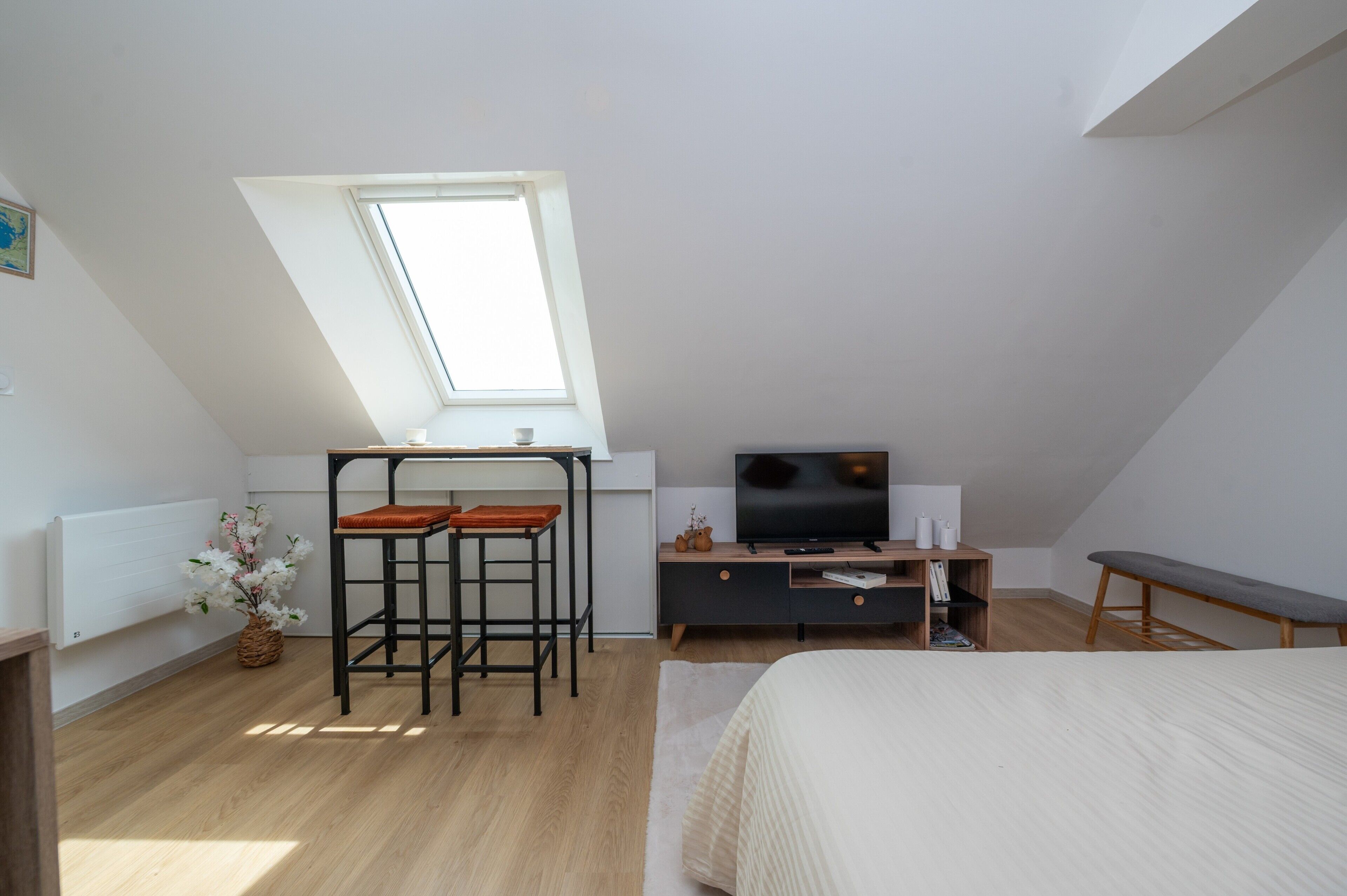 1 chambre, Wi-Fi, draps fournis