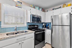 Condo, Multiple Beds (St. Martin Beachwalk Villas 321) | Private kitchen