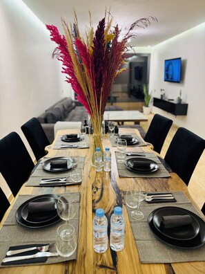 Dining - New and modern 3 bedrooms, 2 bedrooms in Gueliz (Marrakesh)