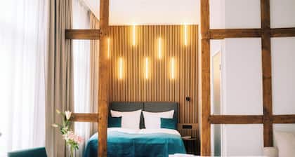 Ferienwohnung mit kompakter Küche und Hotelservice. Sehr zentral gelegen.