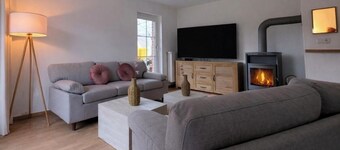 Nature house with fireplace & 2 bathrooms 6 persons