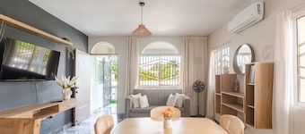 Relaxing 2-bedroom condo in delightful Andrés with AC + Free Parking