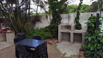 Family Quadruple Room, Patio, Garden View | Outdoor dining