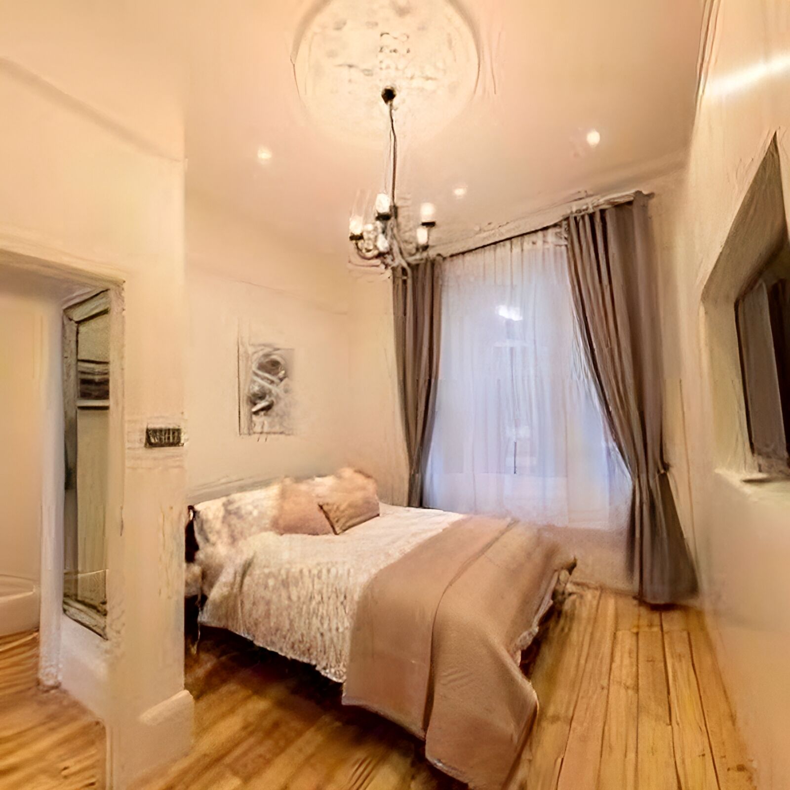 3 habitaciones, tabla de planchar con plancha, wifi y ropa de cama 