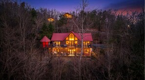 Exterior - Brand New Listing! Mtn Views, Pool, Game Room, Hot Tub! (Pigeon Forge)