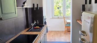 Located directly on the Dresden Heath: 56 m² vacation apartment in Dresden-Klotzsche