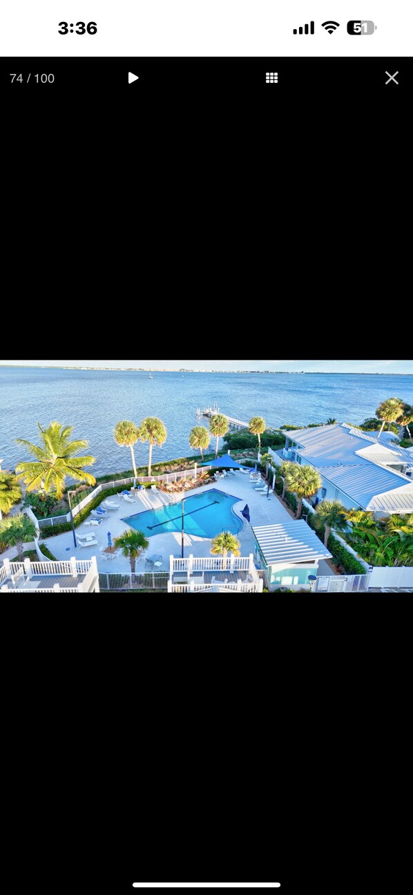 Udendørs pool, opvarmet pool