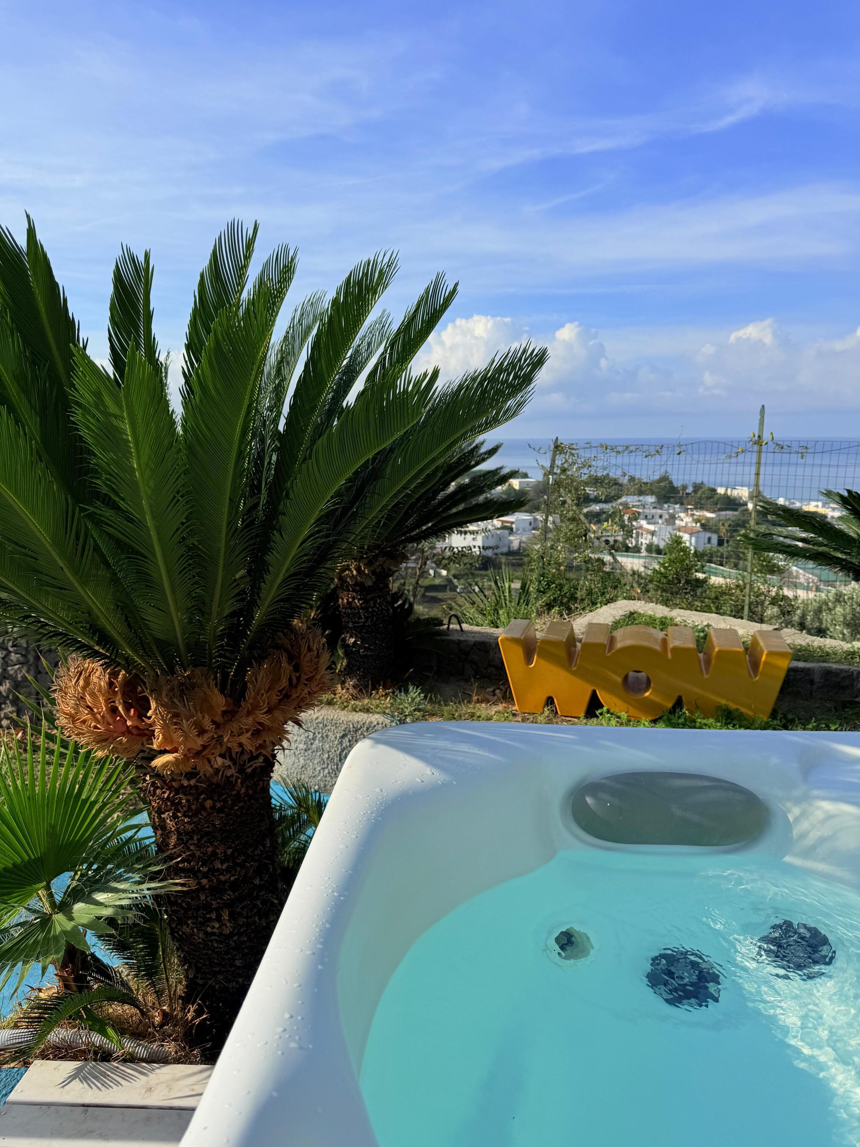 Indoor pool, outdoor pool, pool umbrellas, pool loungers