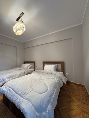 2 bedrooms, iron/ironing board, WiFi, bed sheets - Cozy 2-bedroom apartment in beautiful Maadi with AC (Maadi, Cairo)