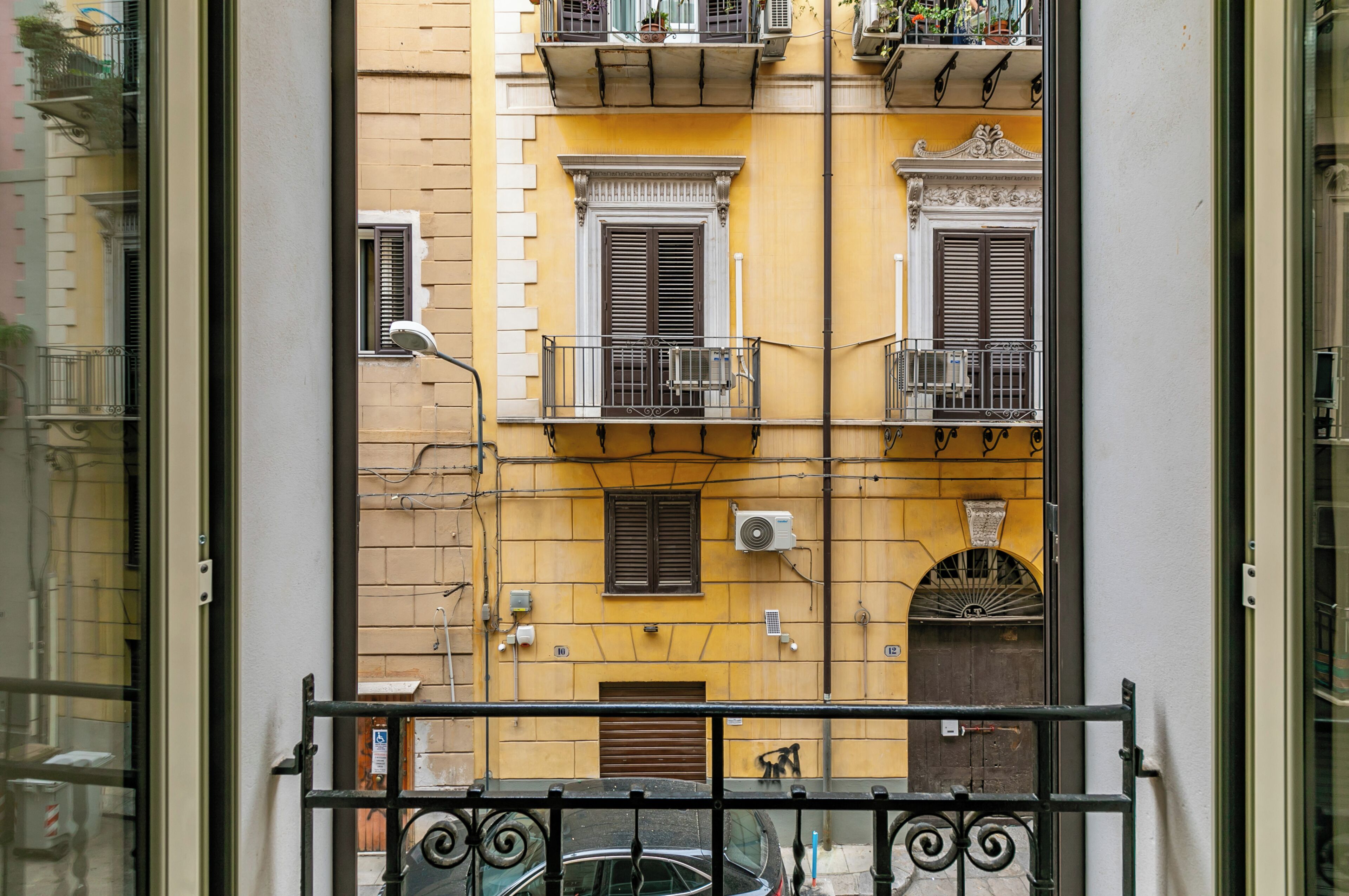 Façade de l’hébergement