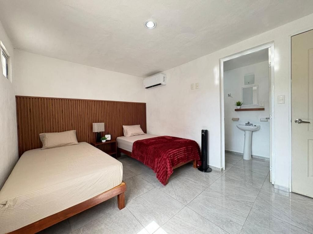 Habitación con 2 camas individuales | Wifi gratis 