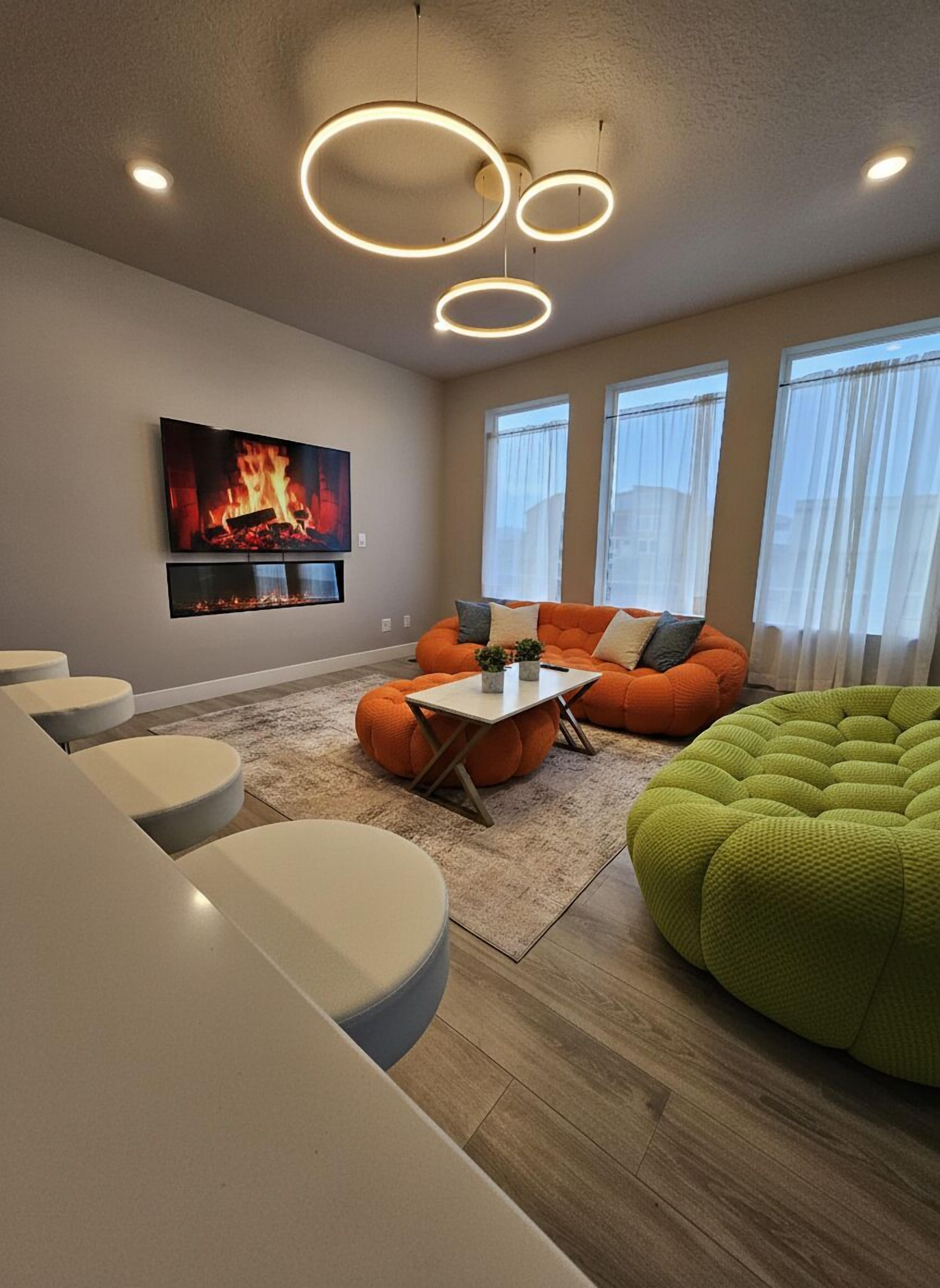 Smart-TV, Kamin